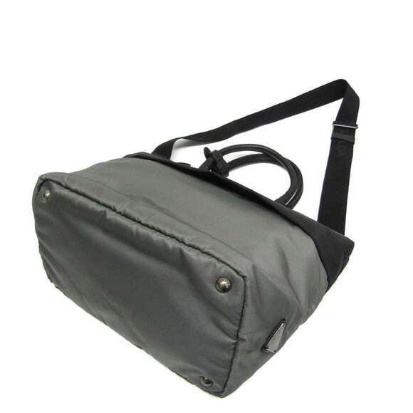 PRADA Black Leather Shoulder Bag